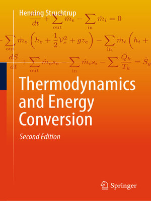 cover image of Thermodynamics and Energy Conversion